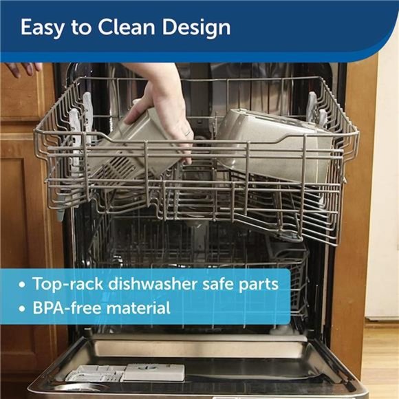 Multi-Tier Pet Fountain–Large Waterer Great for Cats and Dogs–2Heights to Drink - Picture 4 of 5